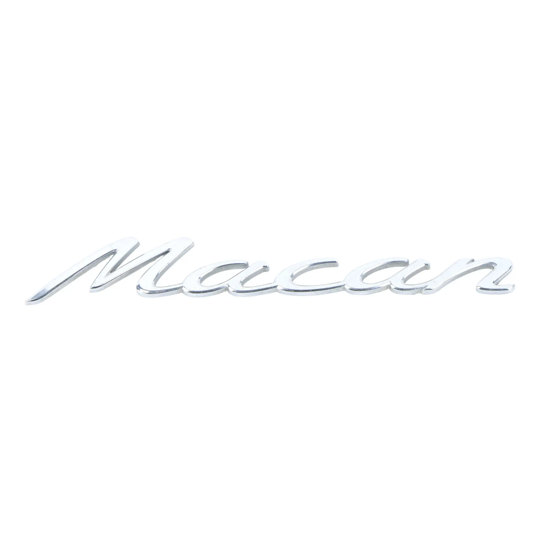 Porsche Macan 95B Emblema Letras Cromado Portón Trasero 95B853675