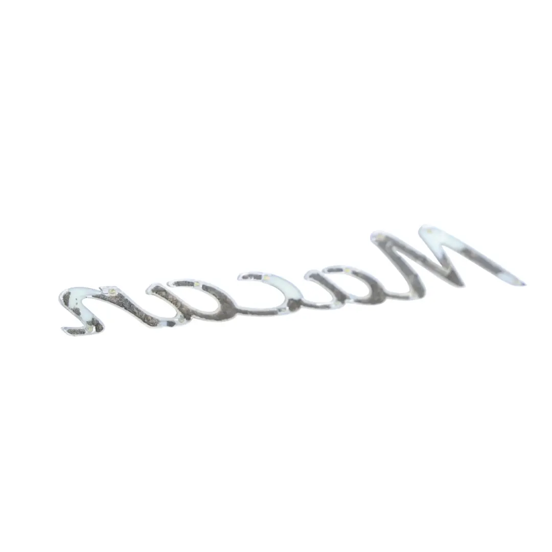 Porsche Macan 95B Heckklappe Hinten Chrom Schriftzug Emblem Logo - SKU 95B853675 - Teilenummer 95B853675
