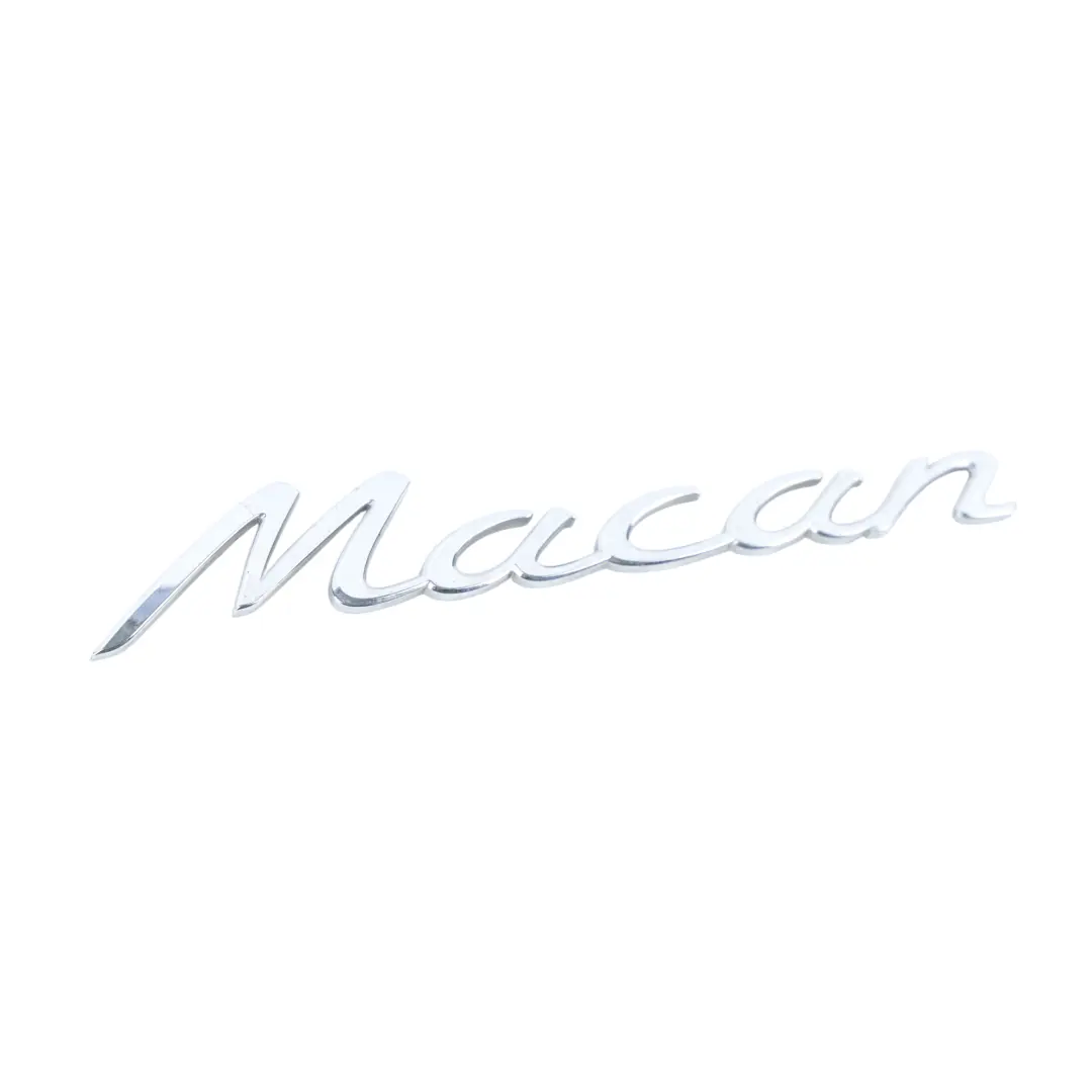 Porsche Macan 95B Emblema Letras Cromado Portón Trasero - SKU 95B853675 - Número de pieza 95B853675