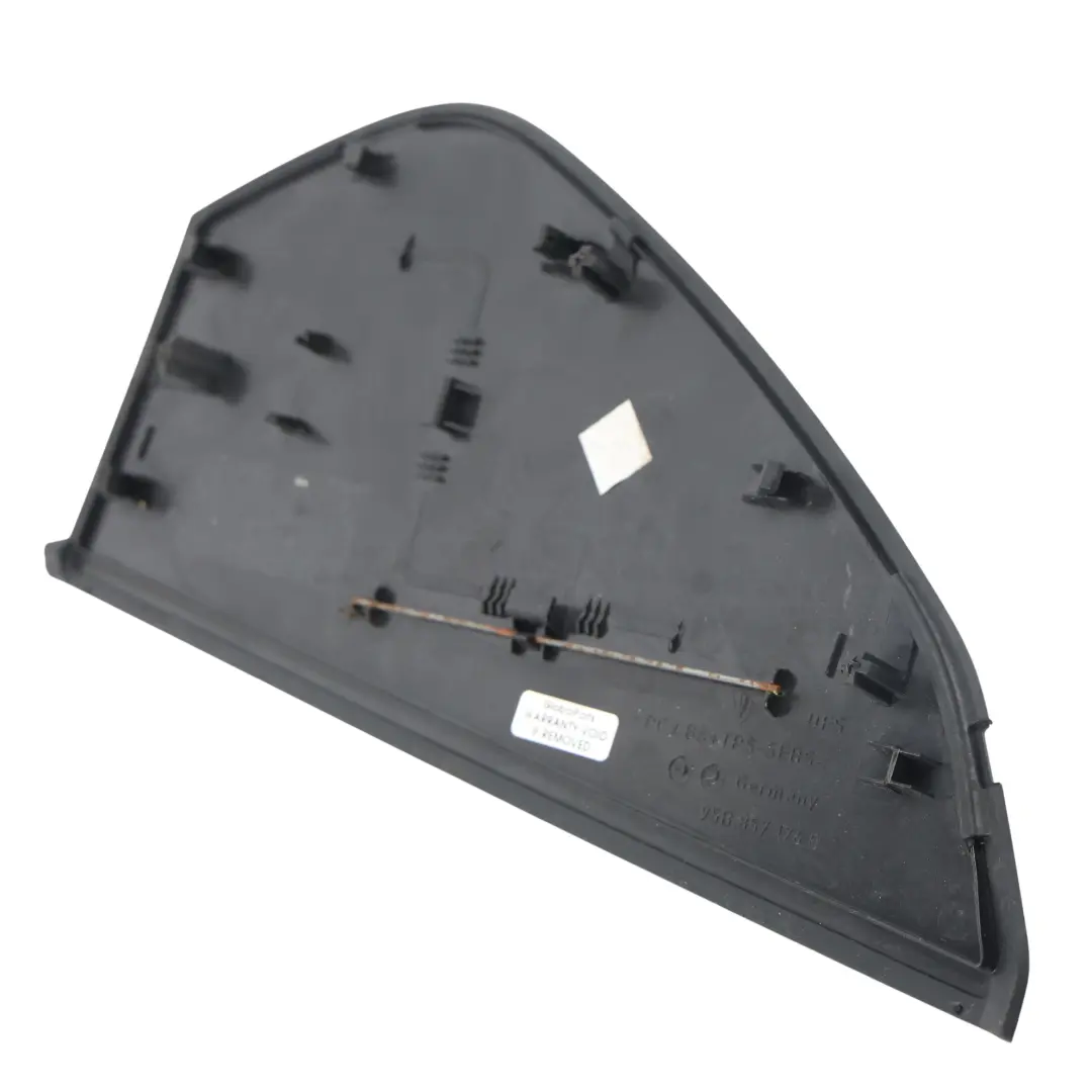 Porsche Macan S 95B Panneau Latéral Tableau de Bord Cache Droit - SKU 95B857176B-1 - Numéro de pièce 95B857176B