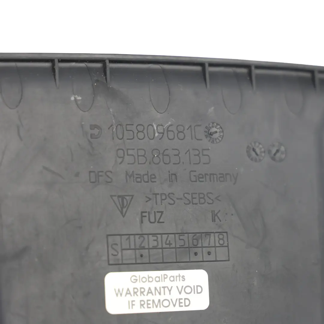 Cruscotto Vano Portaoggetti Tappetino Gomma per Porsche Macan 95B con numero di parte 95B863135 Porsche Macan 95B Cruscotto Vano Portaoggetti Tappetino Gomma - SKU 95B863135 - Numero di parte 95B863135