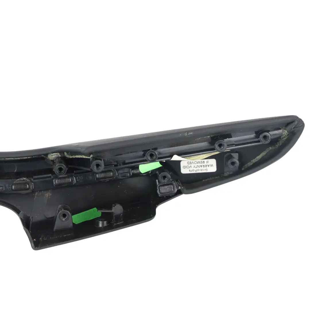 Reposabrazos Puerta Trasero Izquierdo Cuero Negro para Porsche Macan 95B con número de pieza 95B867373A Porsche Macan 95B Reposabrazos Puerta Trasero Izquierdo Cuero Negro - SKU 95B867373A - Número de pieza 95B867373A