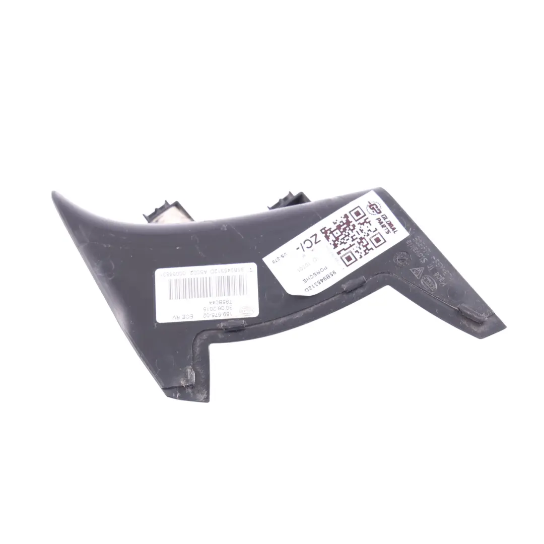 Light Cover Drip Rail Trim Right O/S to Porsche Macan 95B Rear Tailgate with Part number 95B945312D Porsche Macan 95B Rear Tailgate Light Cover Drip Rail Trim Right O/S - SKU 95B945312D - Part number 95B945312D