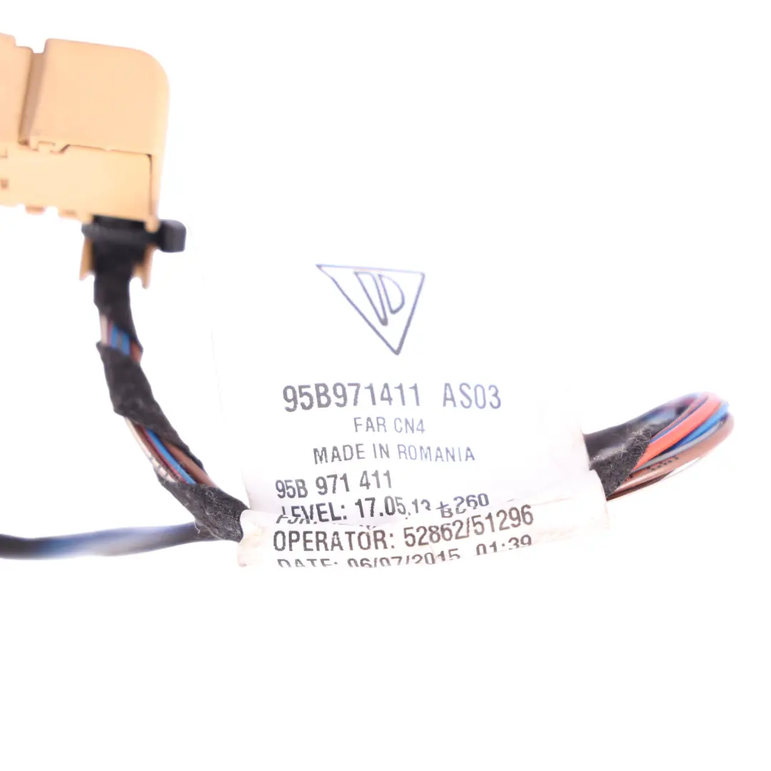 Porsche Macan 95B Air Conditioning Adapter Wire Set Loom Harness - SKU 95B971411 - Part number 95B971411