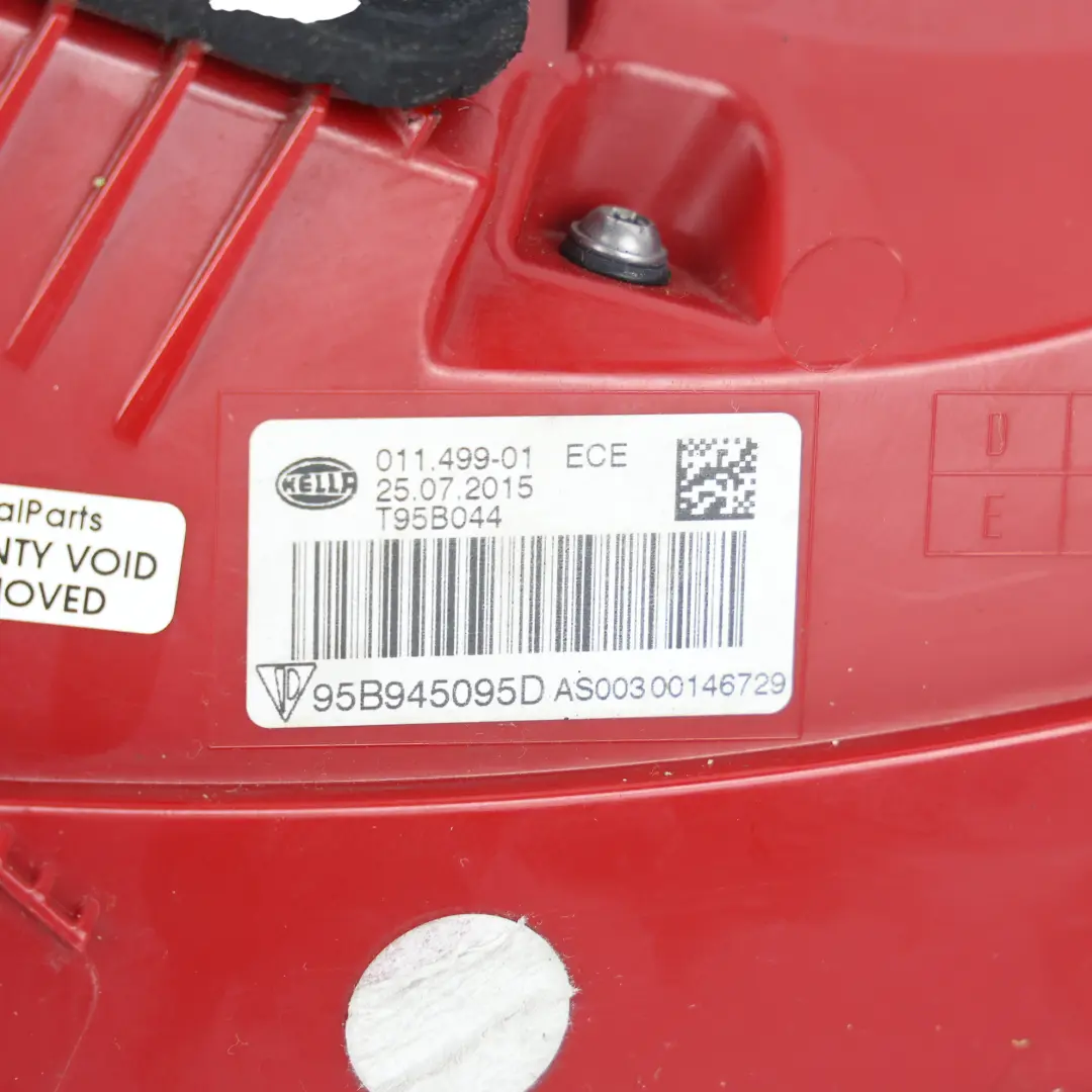 Porsche Macan 95B Outer Rear Light Taillight Lamp Left N/S 95B945095D - SKU 95B971846B - Part number 95B971846B