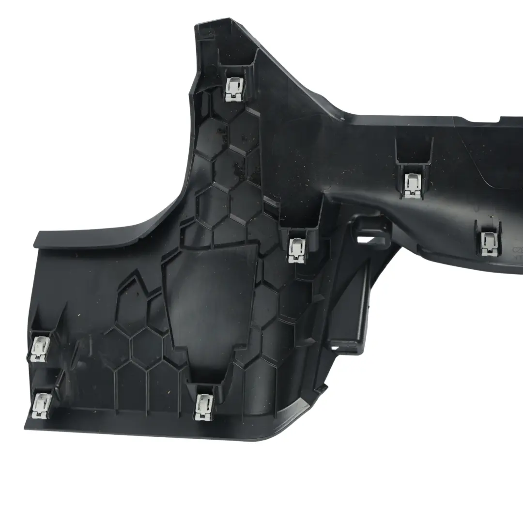F74 Pannello Rivestimento Inferiore Centrale Cruscotto Interno Nero per BMW con numero di parte 9638514 BMW F74 Pannello Rivestimento Inferiore Centrale Cruscotto Interno Nero - SKU 9638514 - Numero di parte 9638514