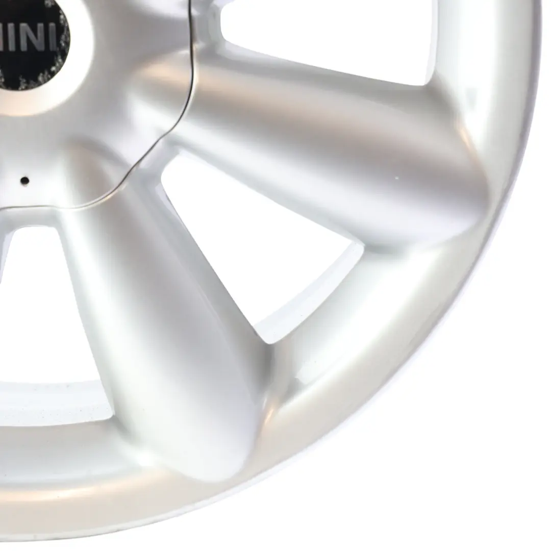 Mini Cooper R60 R61 Silver Wheel Alloy Rim 18" ET:52 7,5J Turbo Fan 126 - SKU 9803724-3 - Part number 9803724