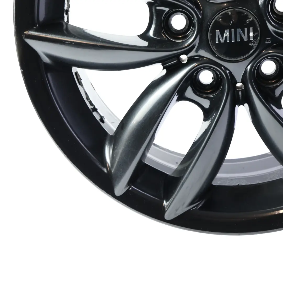 Llanta Aleación Negra 17" 7J ET:50 5 Estrellas Radios 124 para Mini Cooper R60 R61 con número de pieza 9803726 Mini Cooper R60 R61 Llanta Aleación Negra 17" 7J ET:50 5 Estrellas Radios 124 - SKU 9803726-BLK5 - Número de pieza 9803726