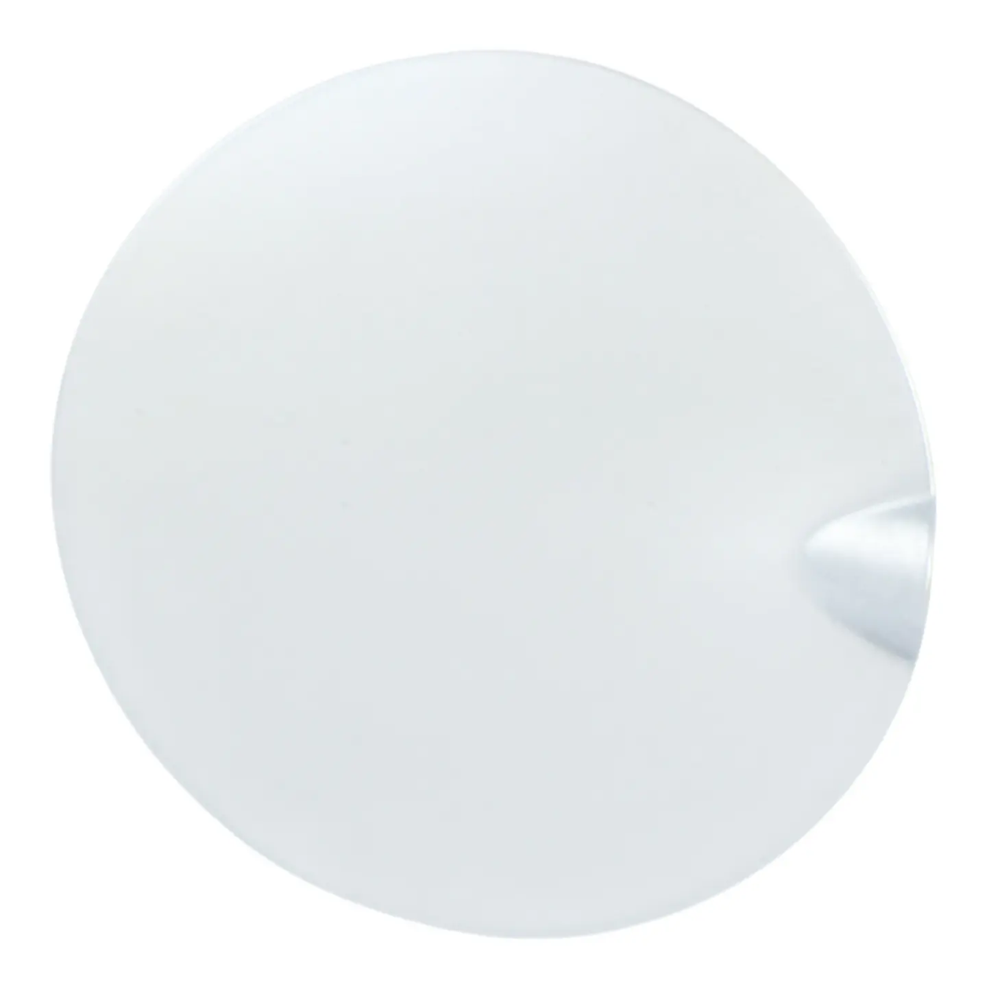 Mini Paceman R61 Fuel Flap Filler Cover Cap Crystal Silver - B12 9810804