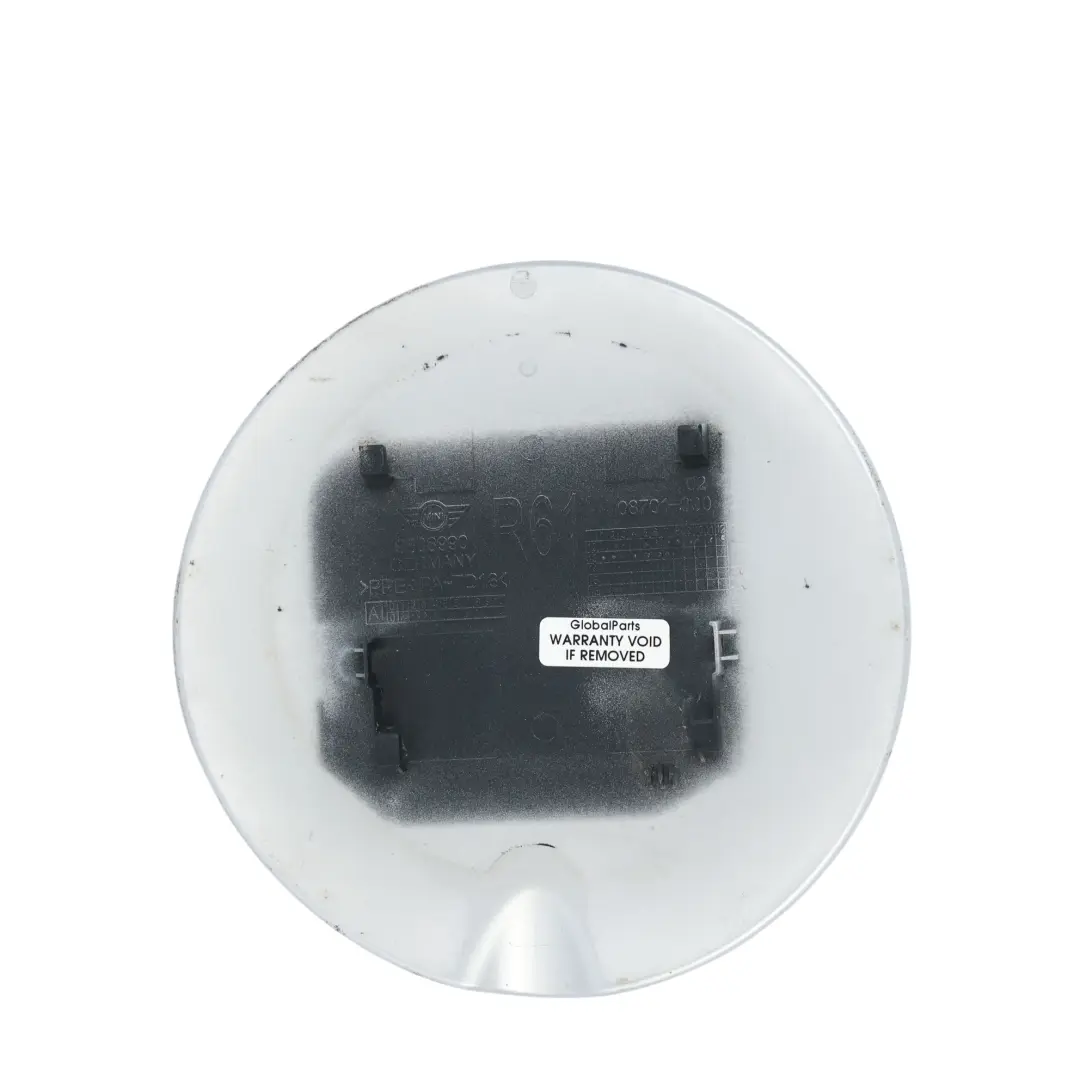 Mini Paceman R61 Tapa Depósito Combustible Plata Cristal B12 - SKU 9810804-CRS - Número de pieza 9810804