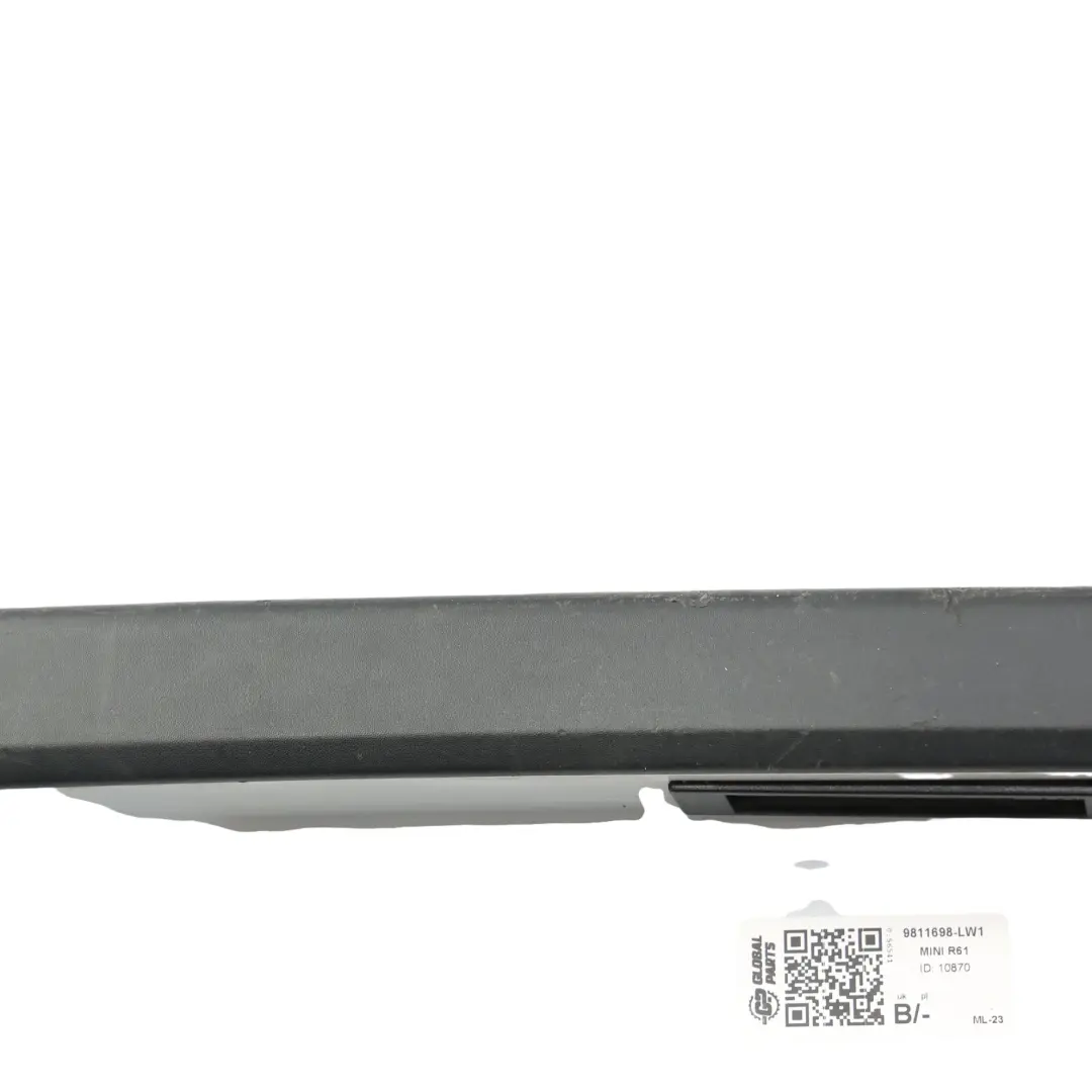Mini Paceman R61 Bumper Rear PDC Trim Panel Light White - B15 - SKU 9811698-LW1 - Part number 9811698
