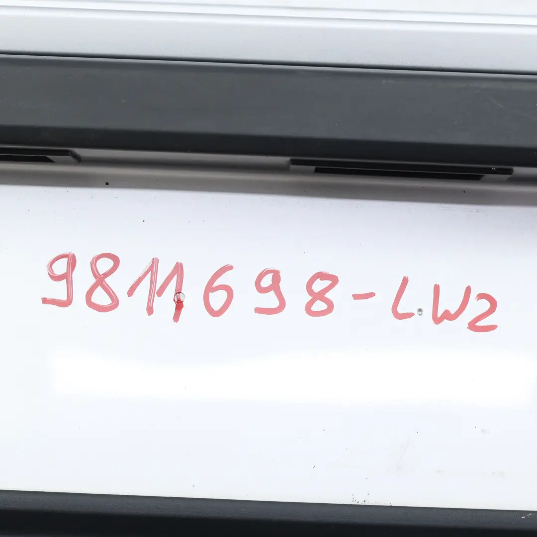 Stoßfänger Hinten PDC Zierleiste Hellweiß B15 für Mini Paceman R61 mit Teilenummer 9811698 Mini Paceman R61 Stoßfänger Hinten PDC Zierleiste Hellweiß B15 - SKU 9811698-LW2 - Teilenummer 9811698