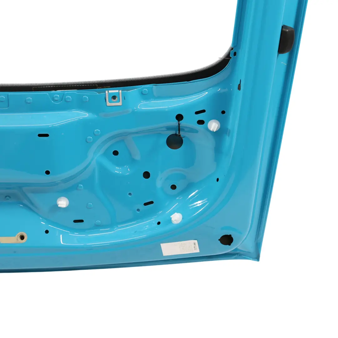 Porsche Cayman 982C Rear Window Boot Lid Tailgate Miami Blue - M5C - SKU 98151291107-MIA - Part number 98151291107