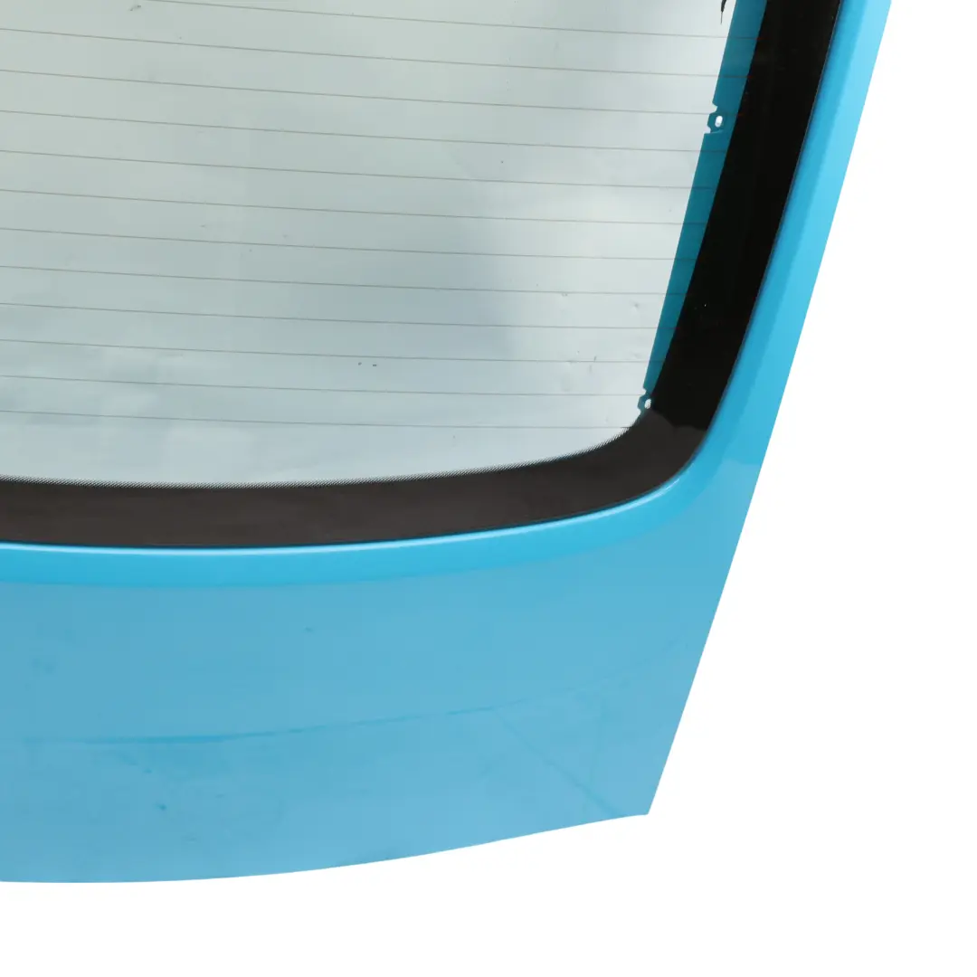 Porsche Cayman 982C Rear Window Boot Lid Tailgate Miami Blue - M5C - SKU 98151291107-MIA - Part number 98151291107
