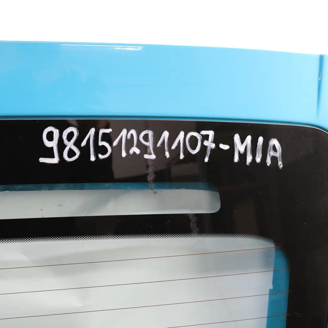 982C Klapa Tylna Szyba Miami Blue Niebieski - M5C do Porsche Cayman o numerze 98151291107 Porsche Cayman 982C Klapa Tylna Szyba Miami Blue Niebieski - M5C - SKU 98151291107-MIA - Numer Części 98151291107