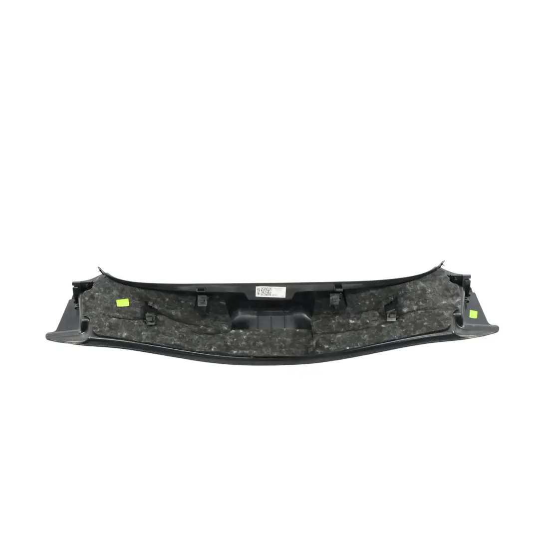 Porsche Cayman 982 Boot Trunk Lock Trim Interior Cover Panel Black - SKU 98155125103 - Part number 98155125103