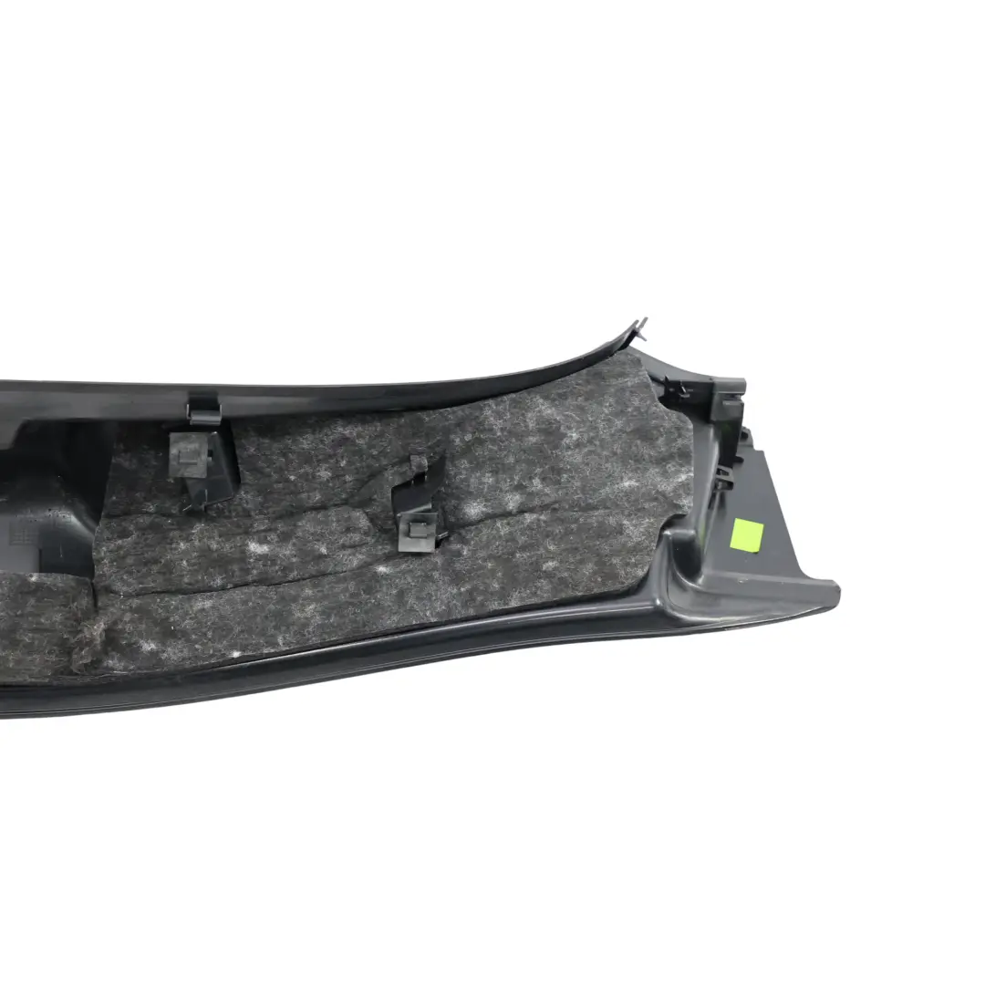 Porsche Cayman 982 Boot Trunk Lock Trim Interior Cover Panel Black - SKU 98155125103 - Part number 98155125103