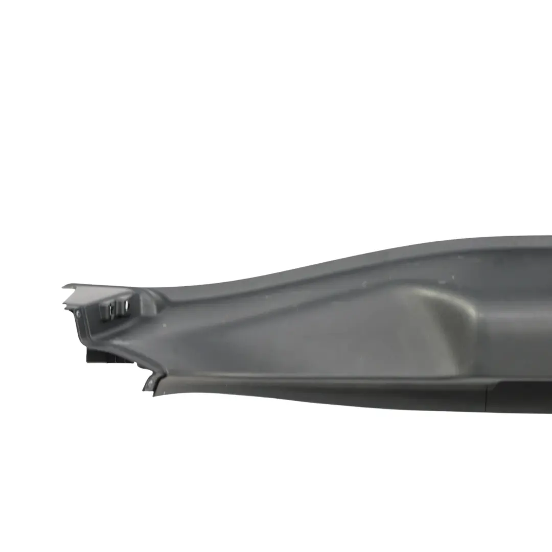 Porsche Cayman 982 Boot Trunk Lock Trim Interior Cover Panel Black - SKU 98155125103 - Part number 98155125103