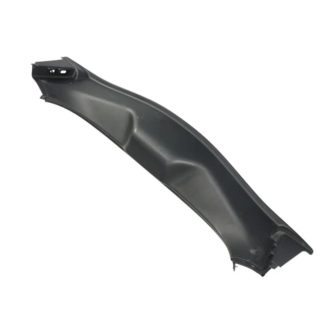 Porsche Cayman 982 Boot Trunk Lock Trim Interior Cover Panel Black - SKU 98155125103 - Part number 98155125103