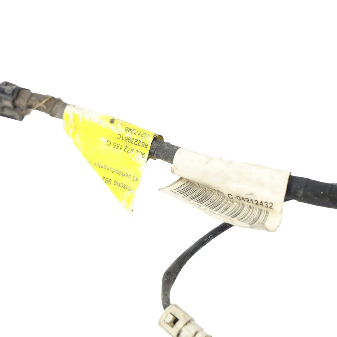 Porsche 718 Cayman 982C Front Bumper Wiring Harness Front Left N/S - SKU 982972155C - Part number 982972155C