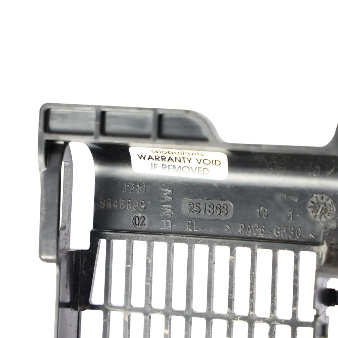 BMW F70 F74 Hochvolt Batterie Unterfahrschutz Schutzgitter Blende - SKU 9846899 - Teilenummer 9846899