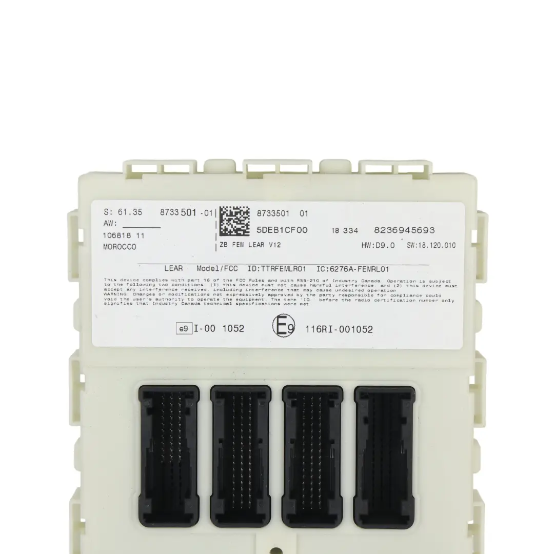 BMW F36 LCI Sterownik Silnika Zestaw 2.0 B48 Benzyna Automat 184KM - SKU 9894912-5 - Numer Części 9894912