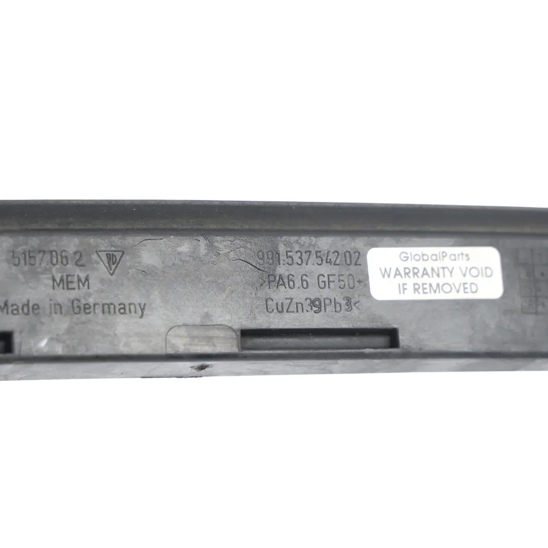 Front Door Window Seal Guide Right O/S Side to Porsche 718 Boxster 982 with Part number 99153743204 Porsche 718 Boxster 982 Front Door Window Seal Guide Right O/S Side - SKU 99153743204 - Part number 99153743204