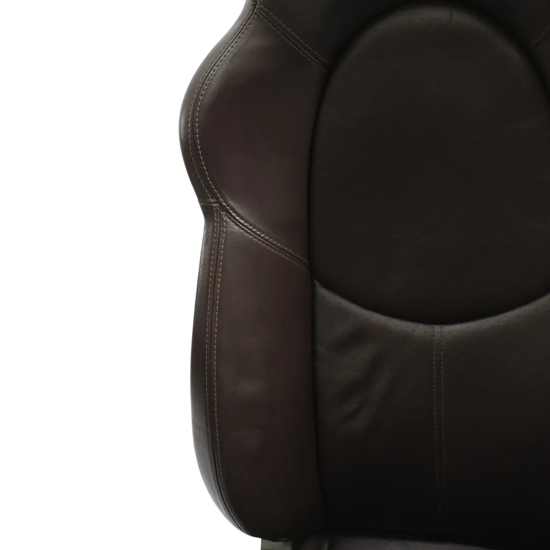 Porsche 911 996 Front Sport Seat Heated Left N/S Brown Cocoa Leather - SKU 99752115100-2 - Part number 99752115100