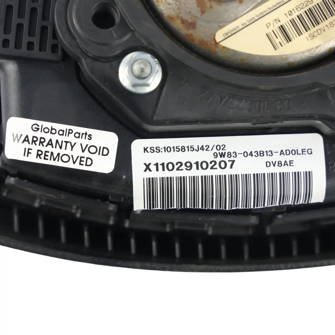 Steering Wheel Driver Air Unit Module to Jaguar XF X250 with Part number 9W83-043B13-AD Jaguar XF X250 Steering Wheel Driver Air Unit Module - SKU 9W83-043B13-AD-1 - Part number 9W83-043B13-AD