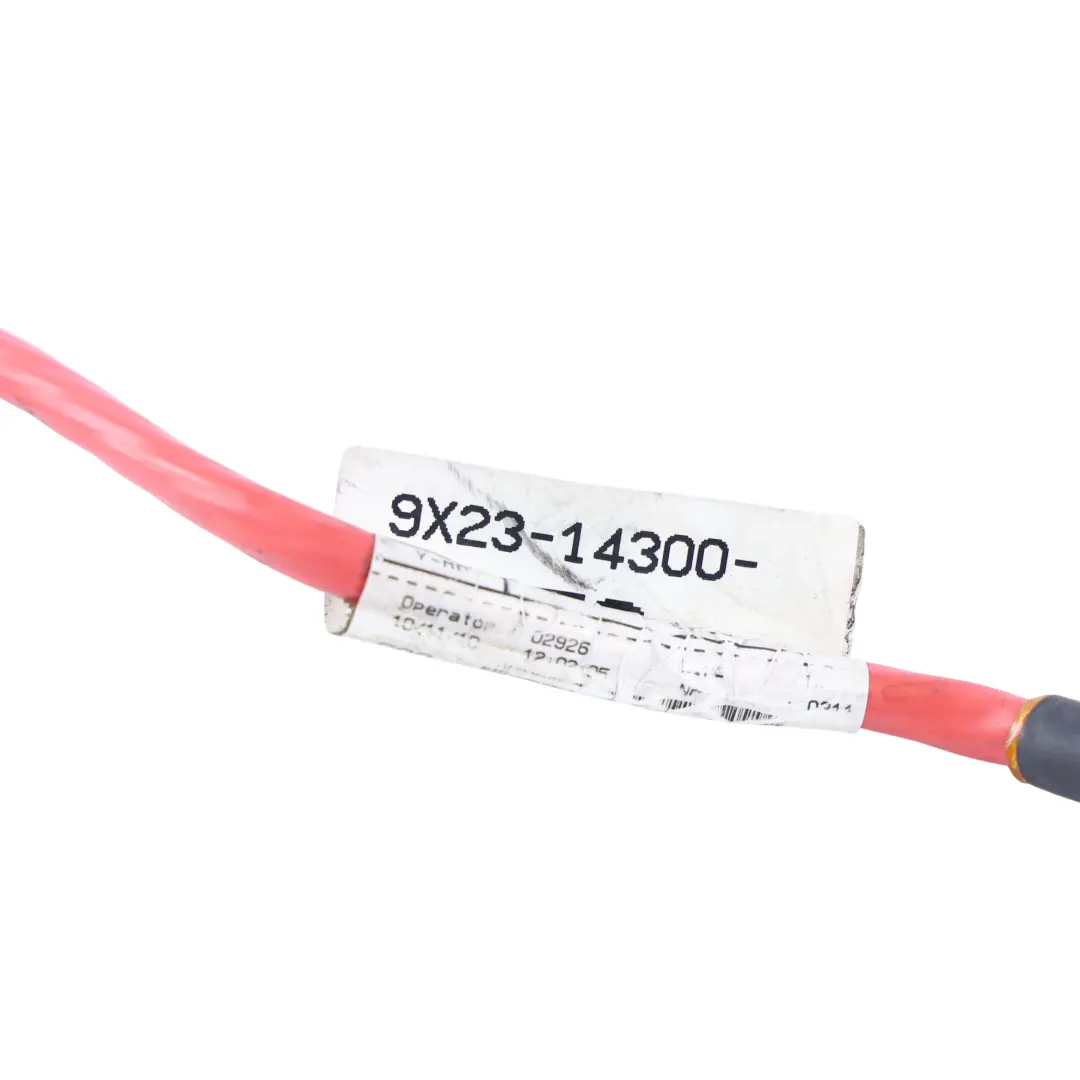 Jaguar XF X250 Battery Positive Power Terminal Cable Wiring - SKU 9X23-14300-FC - Part number 9X23-14300-FC