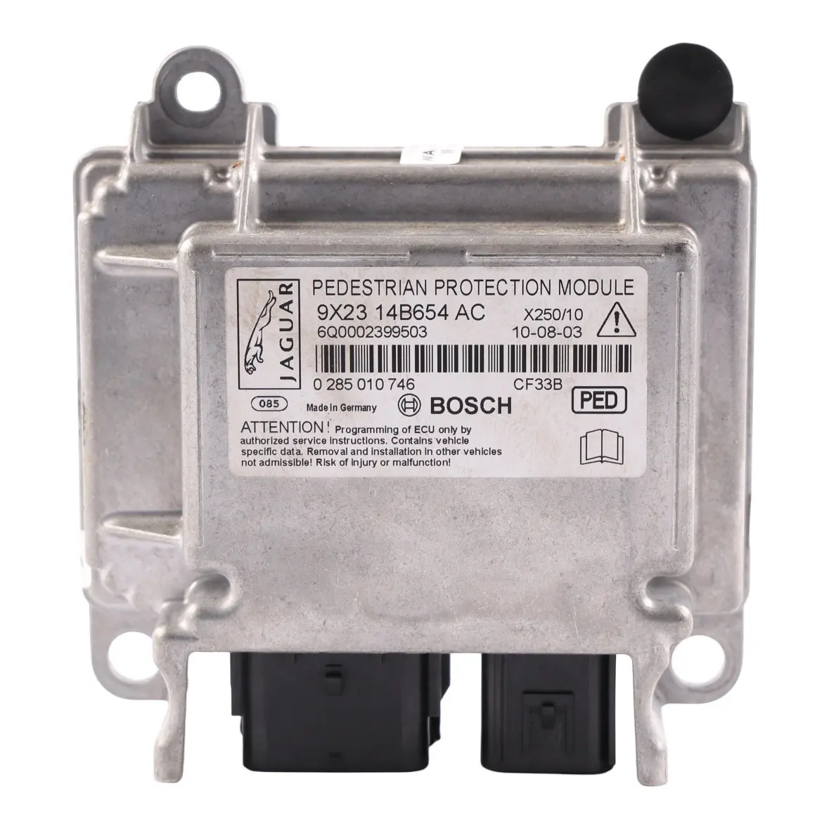 Jaguar XF X250 Pedestrian Protection Control Unit Module ECU 9X23-14B654-AC