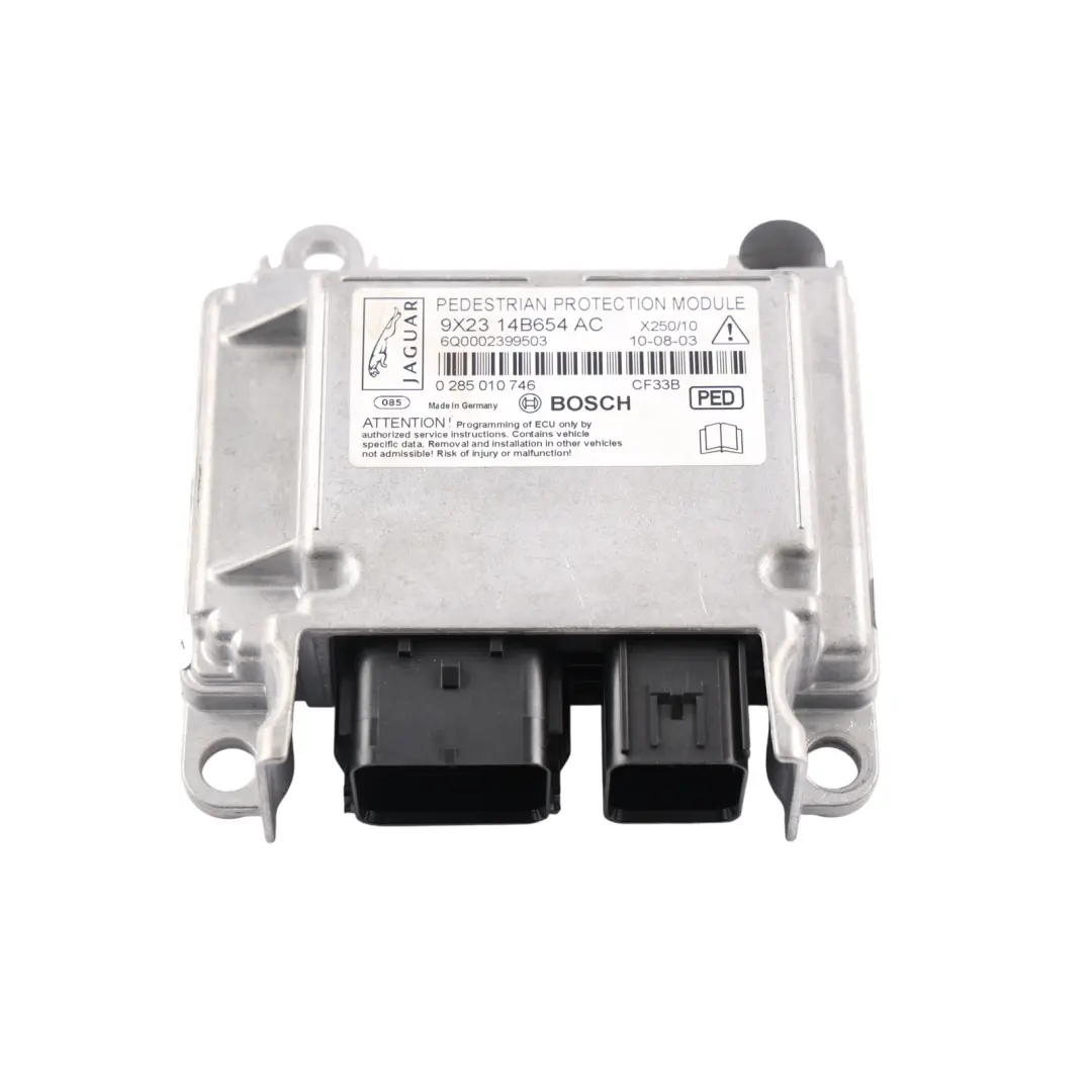 Jaguar XF X250 Módulo Control Protección Peatones ECU - SKU 9X23-14B654-AC - Número de pieza 9X23-14B654-AC