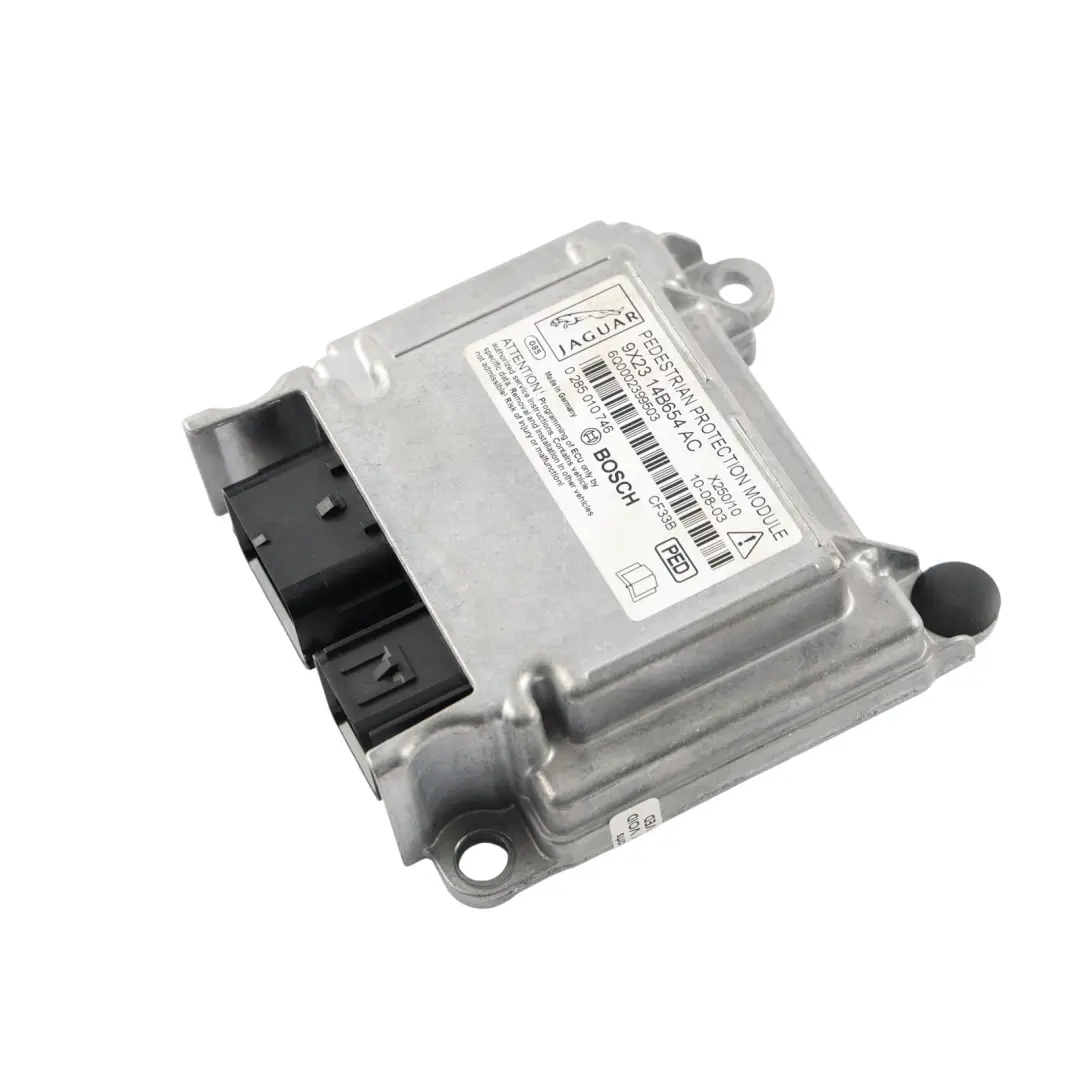 Jaguar XF X250 Módulo Control Protección Peatones ECU - SKU 9X23-14B654-AC - Número de pieza 9X23-14B654-AC