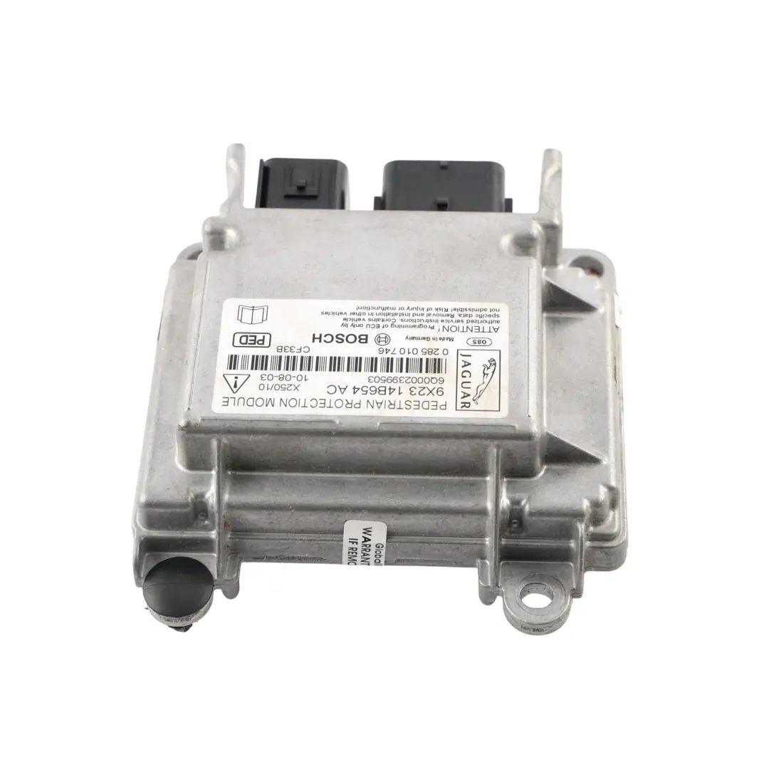 Jaguar XF X250 Módulo Control Protección Peatones ECU - SKU 9X23-14B654-AC - Número de pieza 9X23-14B654-AC