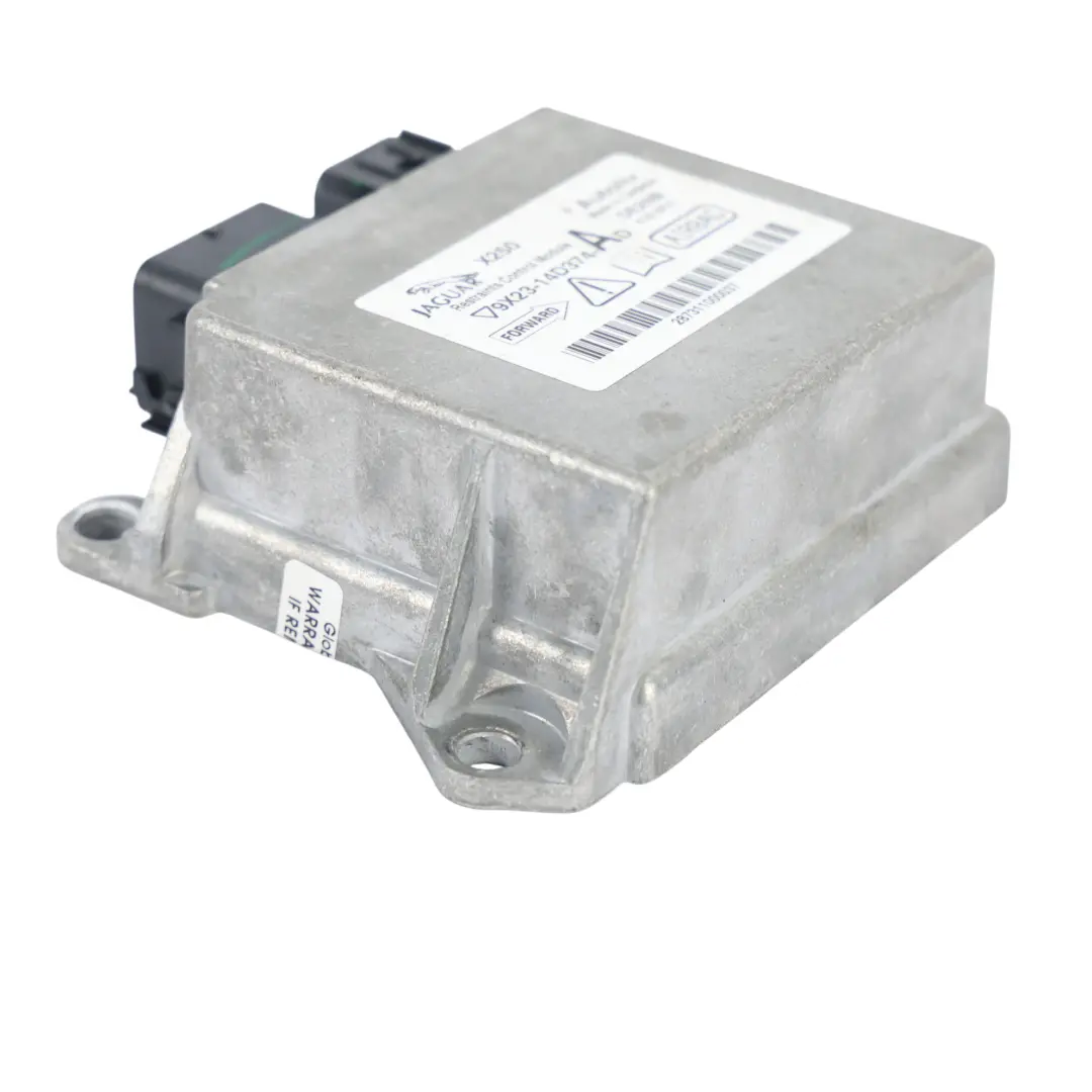 Jaguar XF X250 Sterownik Poduszek Powietrznych SRS Moduł ECU - SKU 9X23-14D374-AD - Numer Części 9X23-14D374-AD