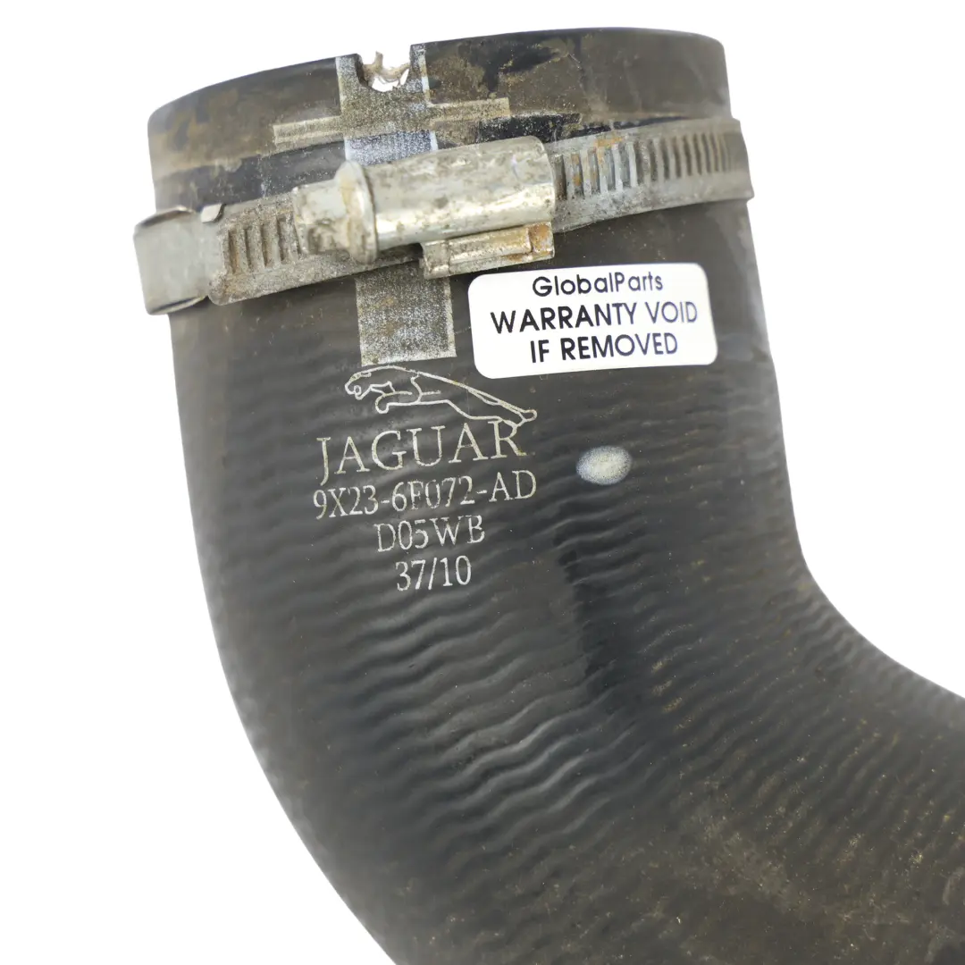 Pipe Hose Tube Line Diesel 3.0 Diesel to Jaguar XF X250 Intercooler with Part number 9X23-6F072-AD Jaguar XF X250 Intercooler Pipe Hose Tube Line Diesel 3.0 Diesel - SKU 9X23-6F072-AD - Part number 9X23-6F072-AD