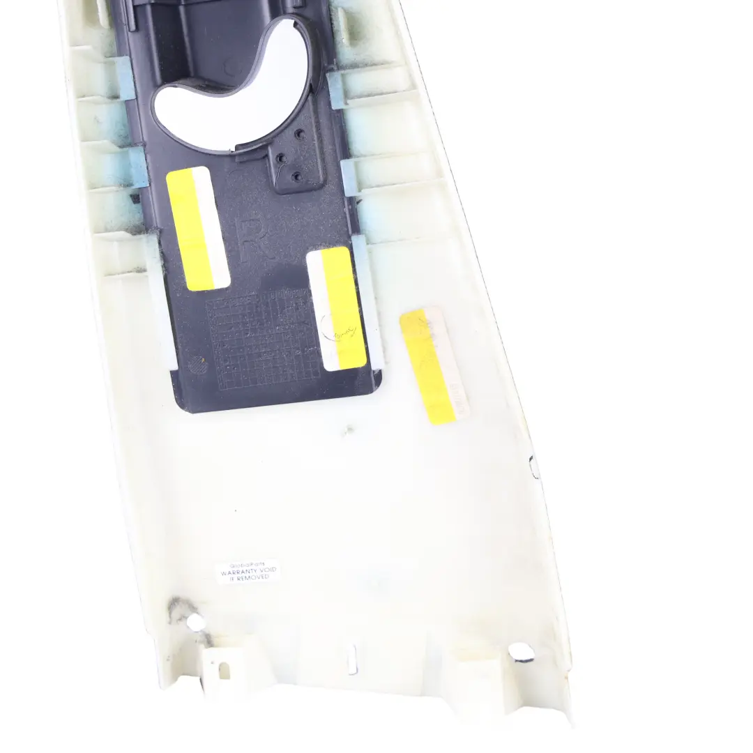 Jaguar XF X250 B Pillar Trim Cover Panel Front Right O/S Black - SKU 9X23-F24396-ABW - Part number 9X23-F24396-ABW