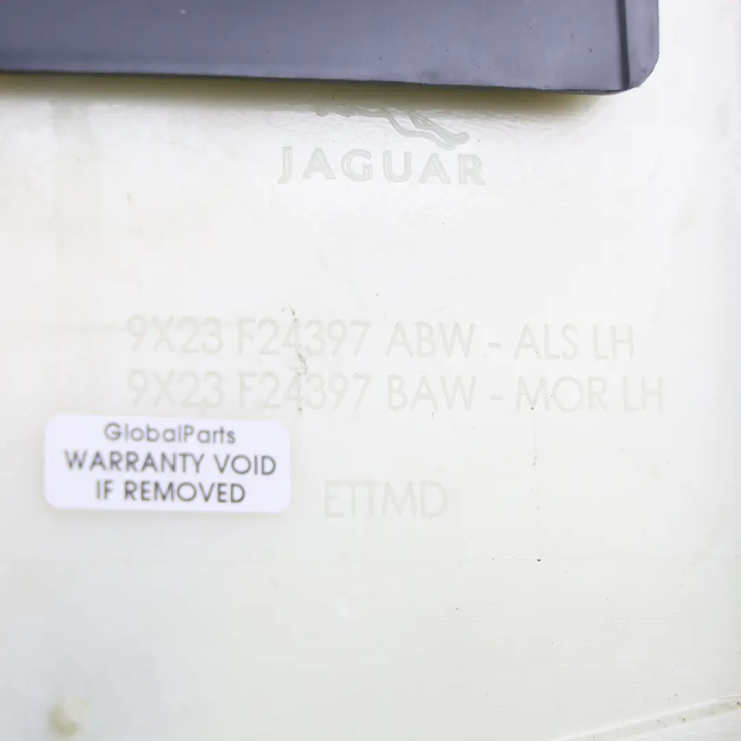 Jaguar XF X250 B Pillar Trim Cover Panel Front Left N/S Black - SKU 9X23-F24397-ABW - Part number 9X23-F24397-ABW