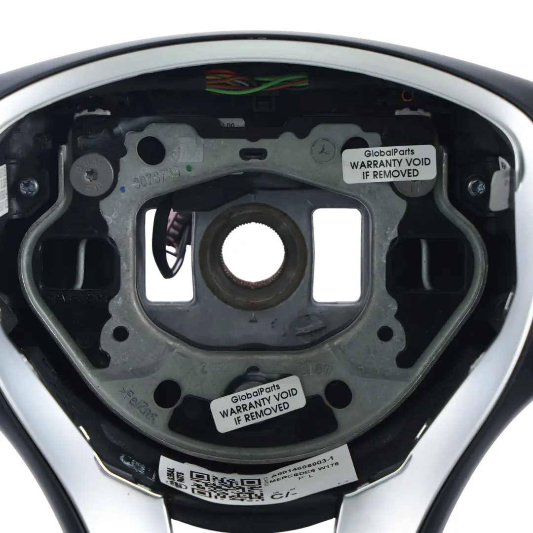 Mercedes W176 W246 NEW Black Leather Steering Wheel Paddle Shift - SKU A0014608903-1 - Part number A0014608903