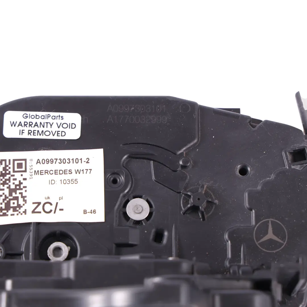 Mercedes W177 W247 Serratura Porta Attuatore Posteriore Sinistra - SKU A0997303101-2 - Numero di parte A0997303101