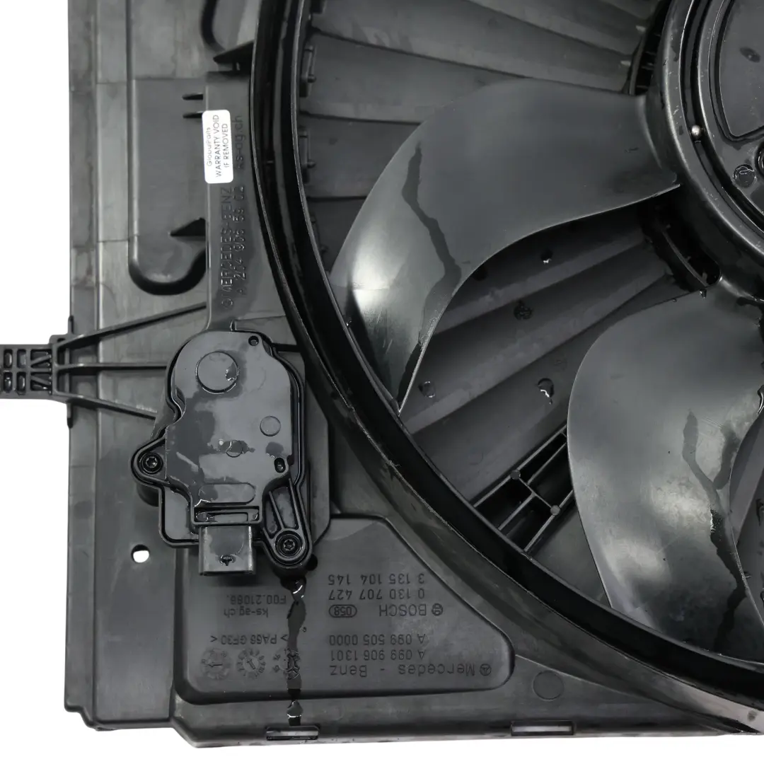 Mercedes W253 Convogliatore Ventola Radiatore OM651 Diesel - SKU A0999061301 - Numero di parte A0999061301