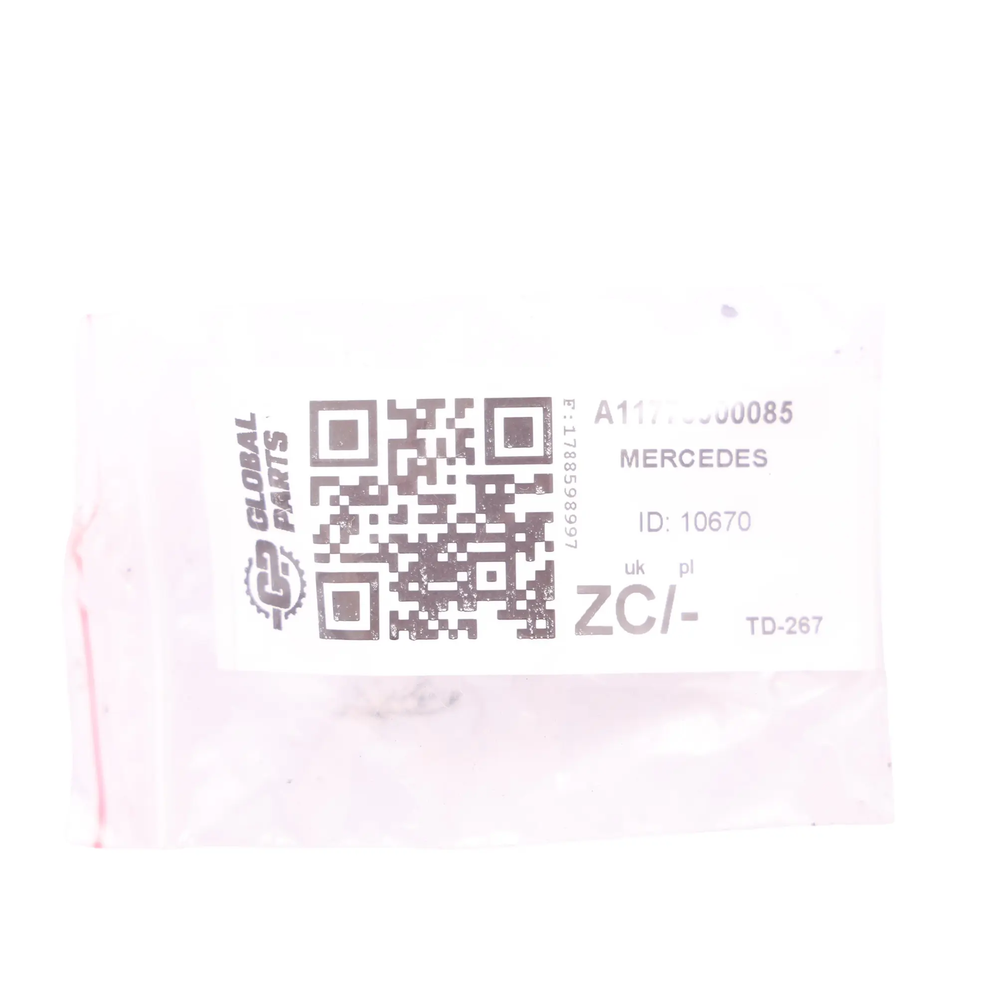 Mercedes W177 Berlina Cierre Tapa Maletero Cierre Portón Trasero A1177500085