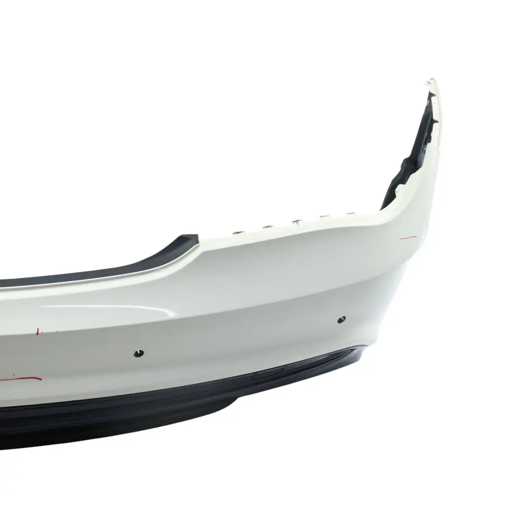 Tylny Zderzak AMG Calcite White Biały - 650 do Mercedes C117 o numerze A1178804501 Mercedes C117 Tylny Zderzak AMG Calcite White Biały - 650 - SKU A1178804501-CW - Numer Części A1178804501