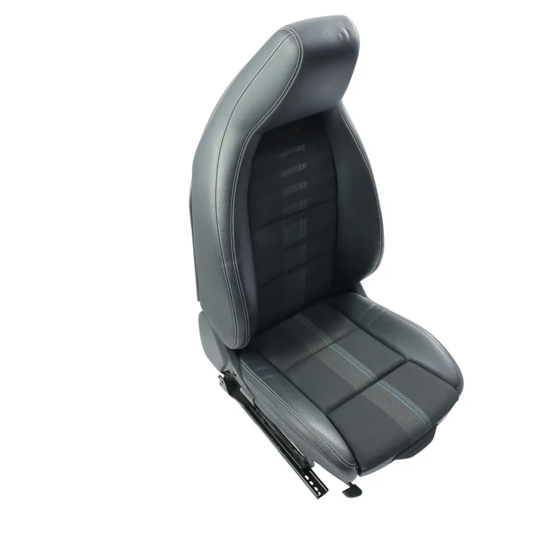 Mercedes W176 Front Seat Left N/S Interior Cloth Fabric Leather Artico Black - SKU A1179109500-2 - Part number A1179109500