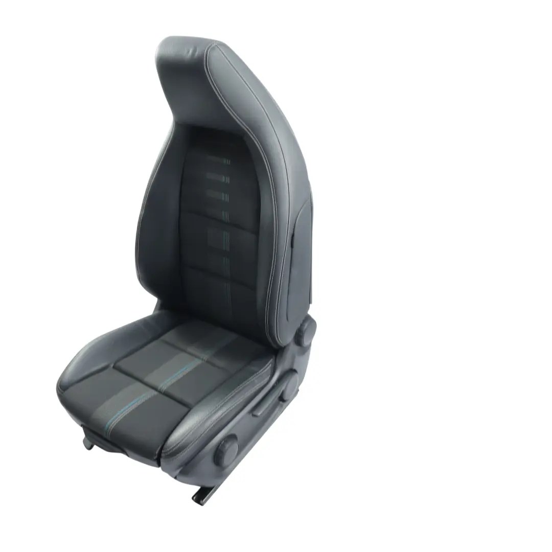 Mercedes W176 Front Seat Left N/S Interior Cloth Fabric Leather Artico Black - SKU A1179109500-2 - Part number A1179109500