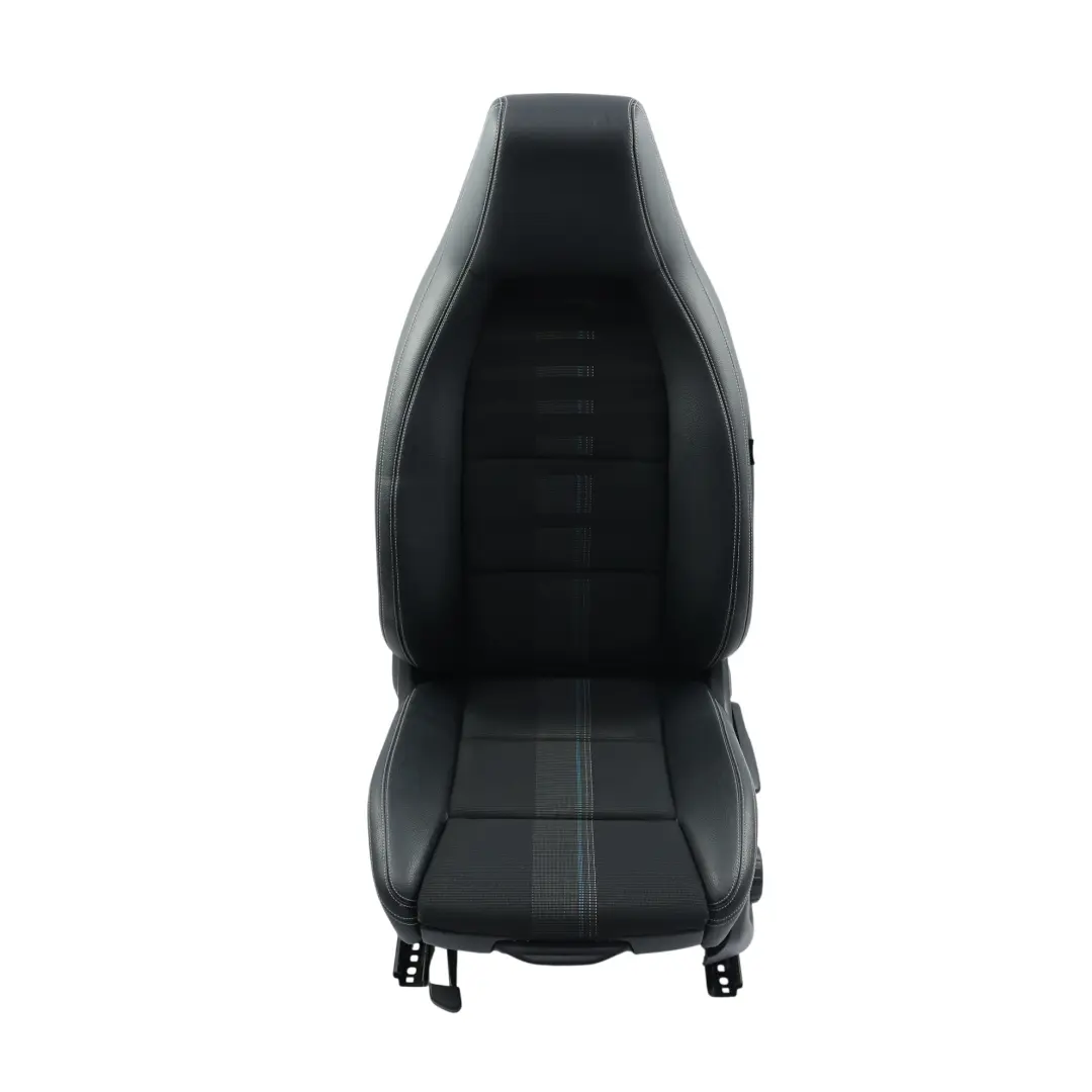 Mercedes W176 Front Seat Left N/S Interior Cloth Fabric Leather Artico Black - SKU A1179109500-2 - Part number A1179109500