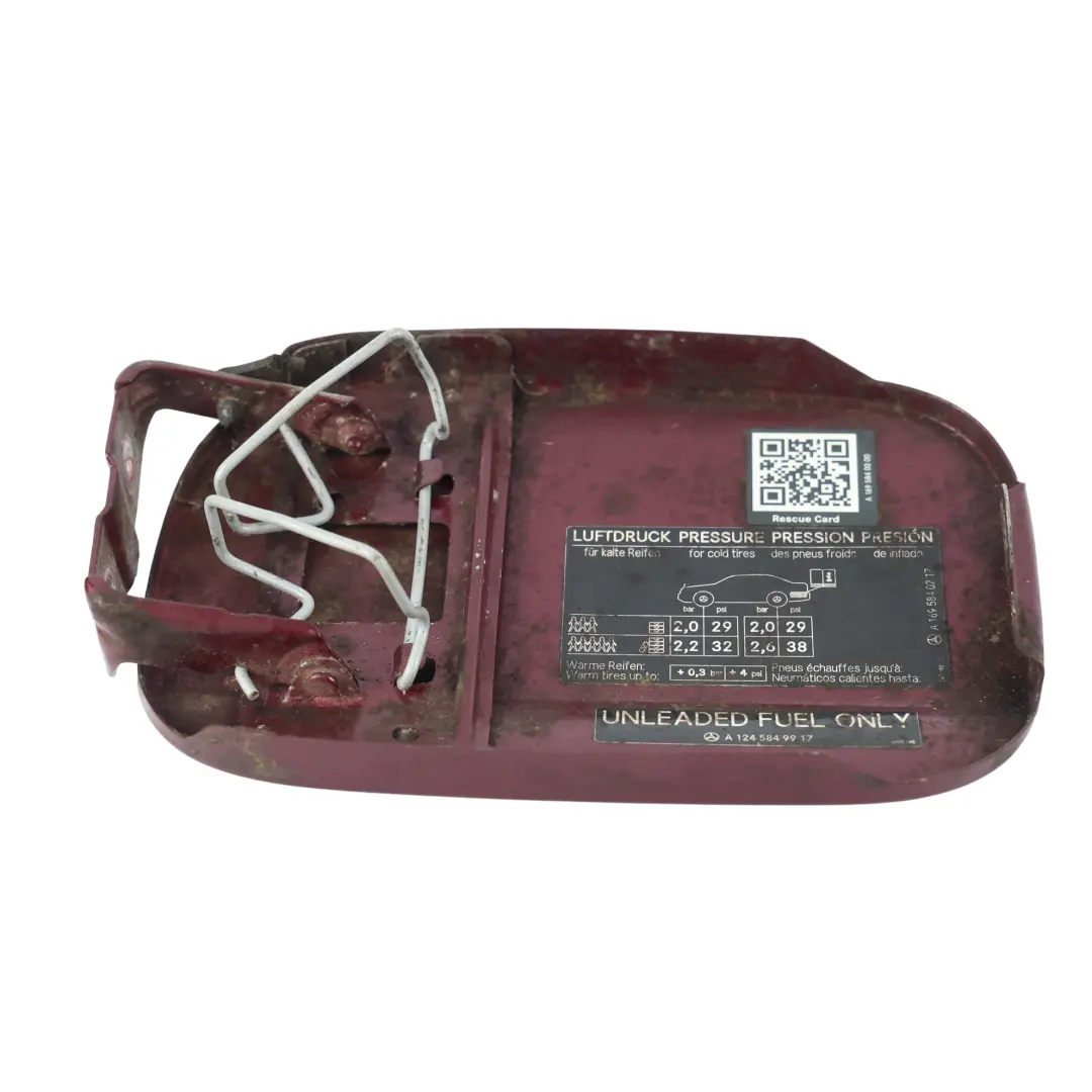 Mercedes W169 Trappe Réservoir Carburant Rouge Saturne - SKU A1697500106-SAR - Numéro de pièce A1697500106