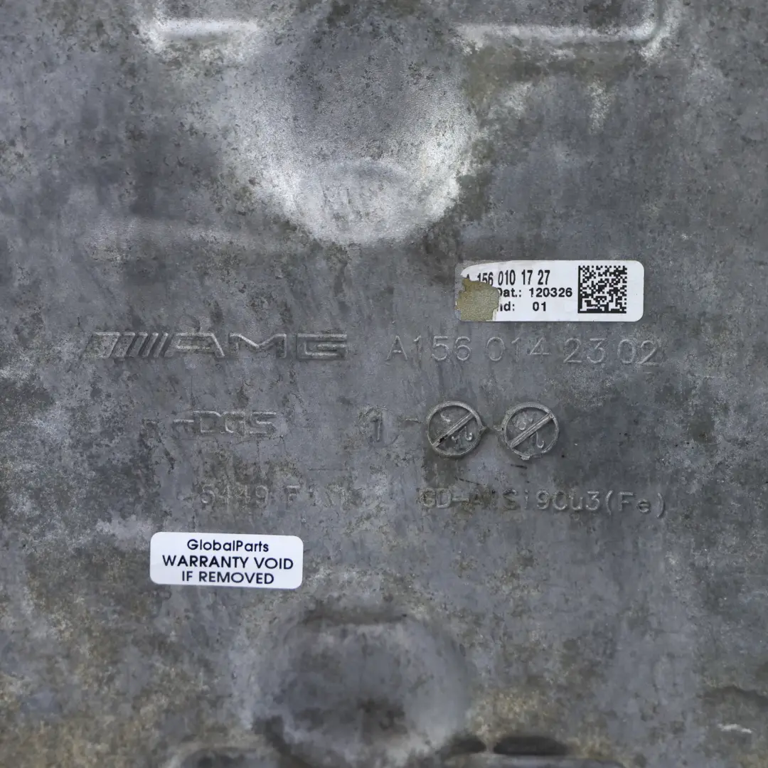 Mercedes W204 W211 W212 Engine Upper Oil Sump Panel AMG M156 A1560142302 - SKU A1560100327 - Part number A1560100327