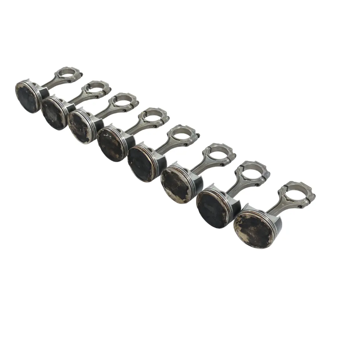 Mercedes C204 C63 AMG Piston Connecting Rod Conrod Set x8 M156 - SKU A1590300217 - Part number A1590300217