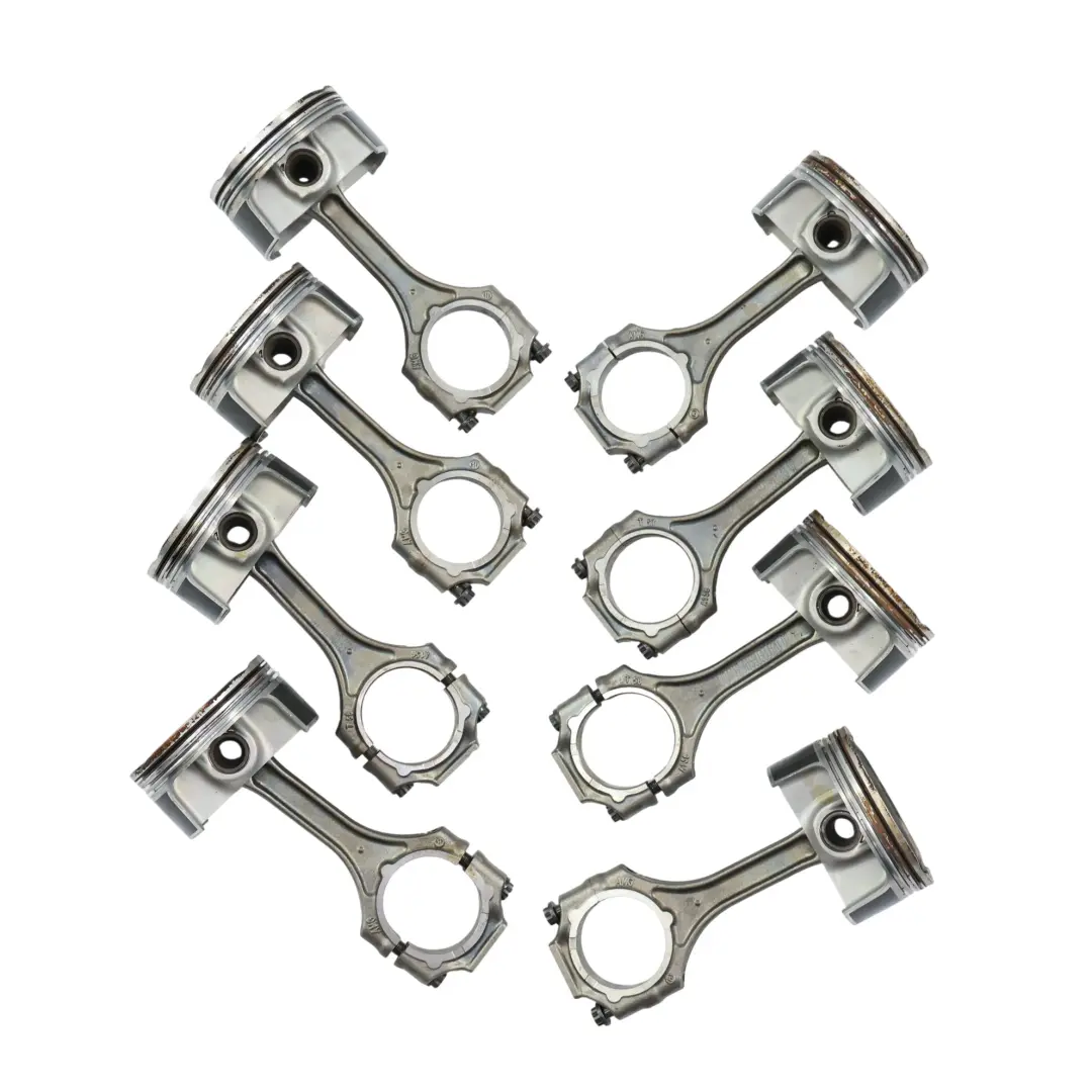 Mercedes C204 C63 AMG Piston Connecting Rod Conrod Set x8 M156 - SKU A1590300217 - Part number A1590300217